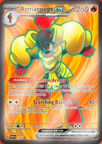 Armarouge ex (125) [Scarlet & Violet: Black Star Promos] Pokémon