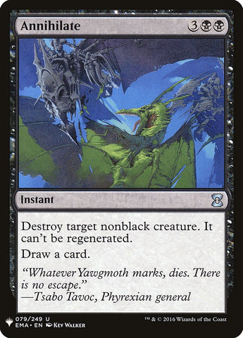 Annihilate [Mystery Booster] Magic: The Gathering