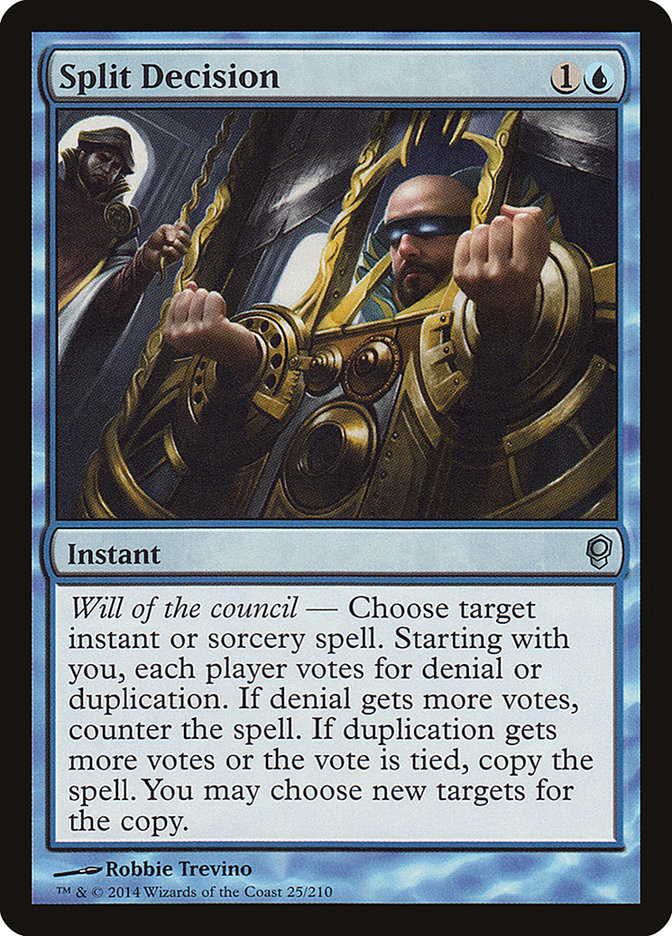 Split Decision [Conspiracy] Magic: The Gathering