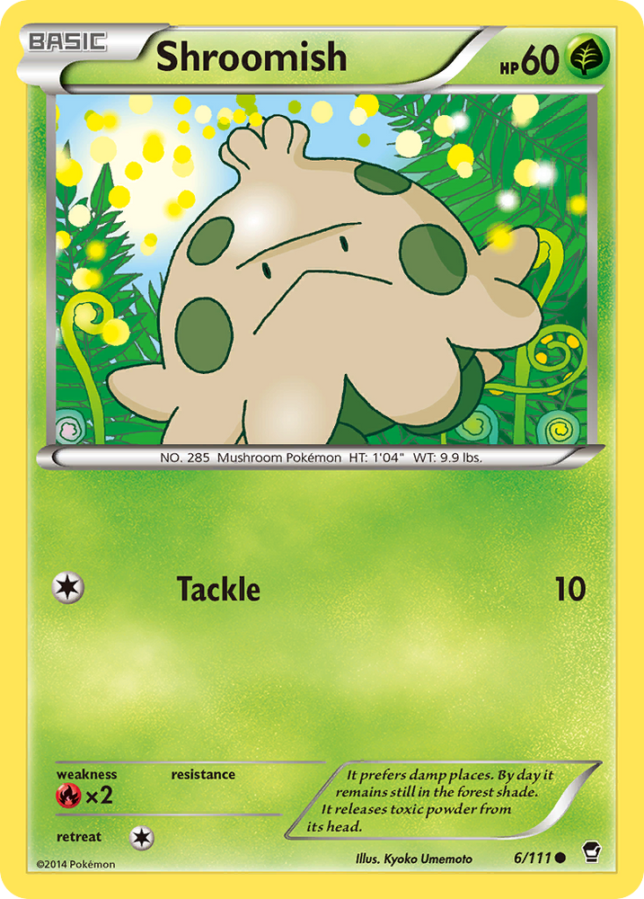 Shroomish (6/111) [XY: Furious Fists] Pokémon