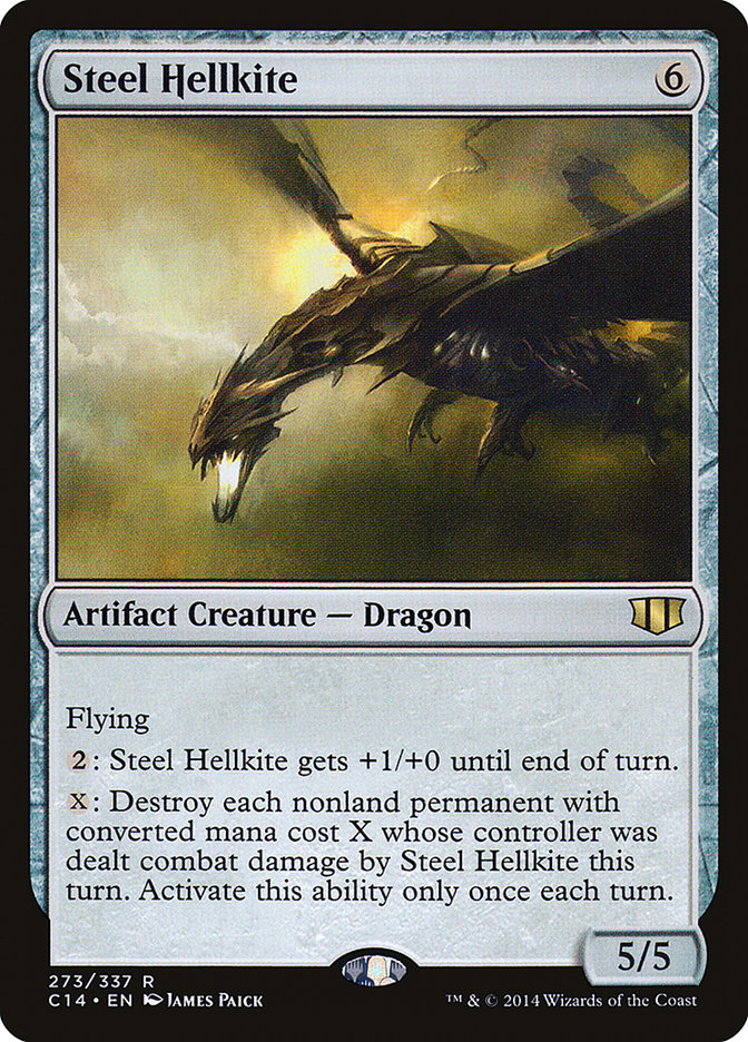 Steel Hellkite [Commander 2014] Magic: The Gathering