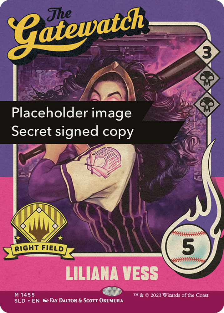 Liliana Vess (747) (Autographed) [Secret Lair Drop Series] Magic: The Gathering