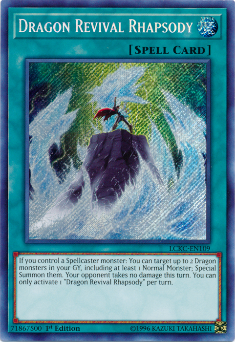 Dragon Revival Rhapsody [LCKC-EN109] Secret Rare Yu-Gi-Oh!