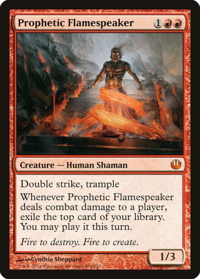 Prophetic Flamespeaker [Journey into Nyx] Magic: The Gathering