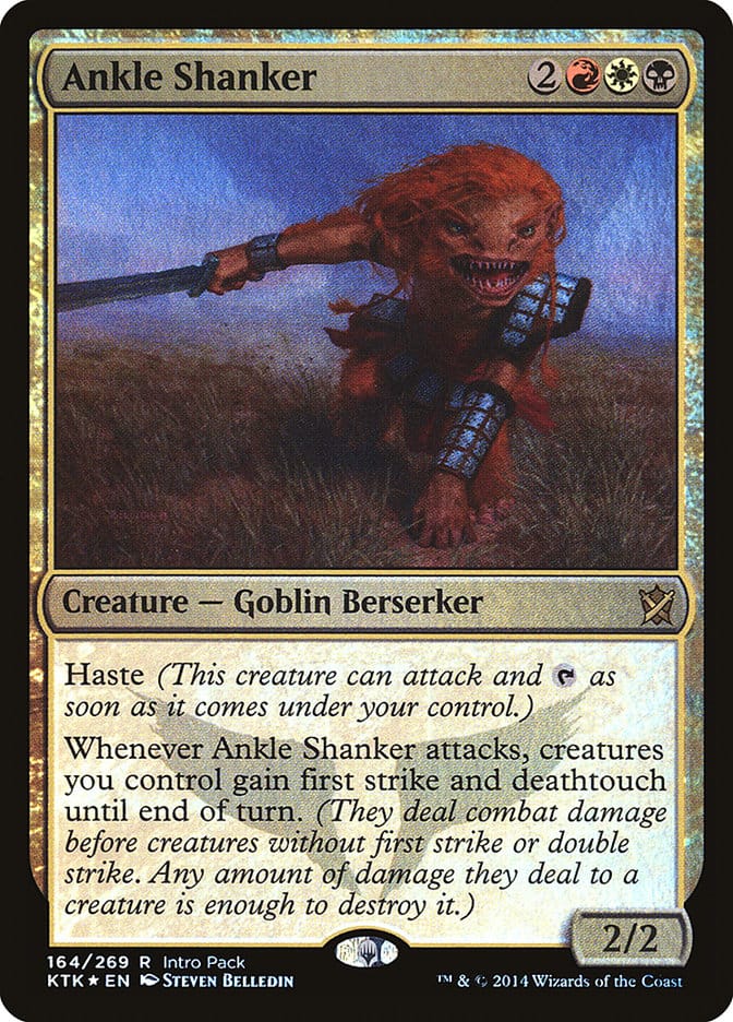 Ankle Shanker (Intro Pack) [Khans of Tarkir Promos] Magic: The Gathering