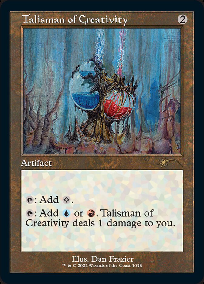 Talisman of Creativity (Foil Etched) [Secret Lair Drop Series] Magic: The Gathering