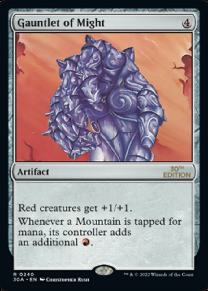 Gauntlet of Might [30th Anniversary Edition] Magic: The Gathering