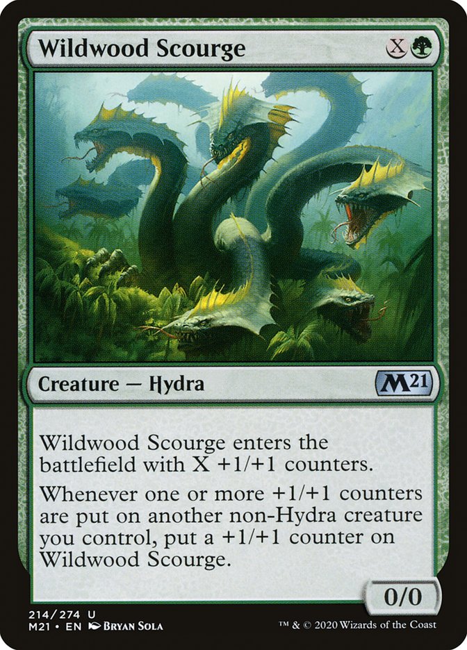 Wildwood Scourge [Core Set 2021] Magic: The Gathering