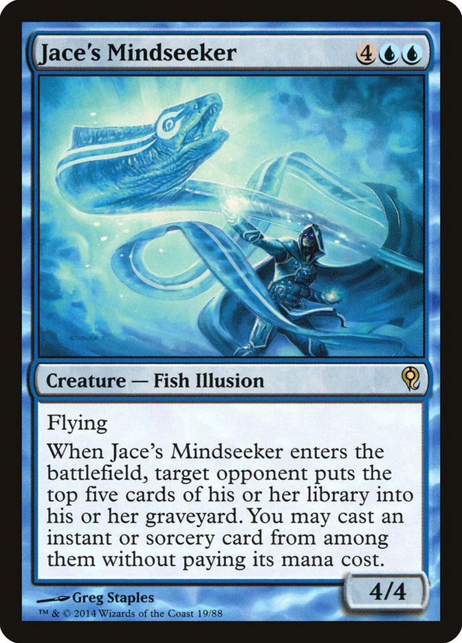Jace's Mindseeker [Duel Decks: Jace vs. Vraska] Magic: The Gathering