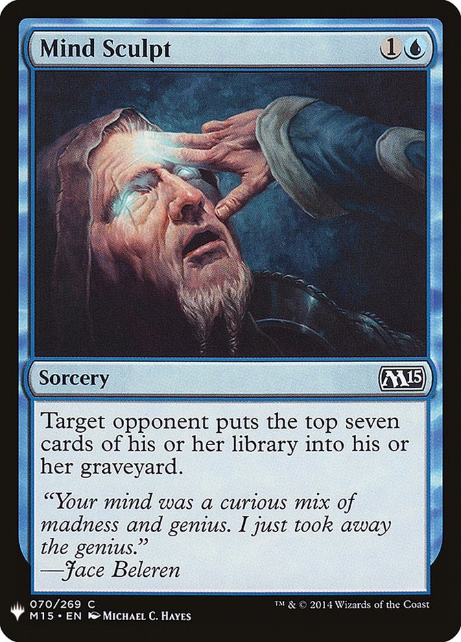 Mind Sculpt [Mystery Booster] Magic: The Gathering
