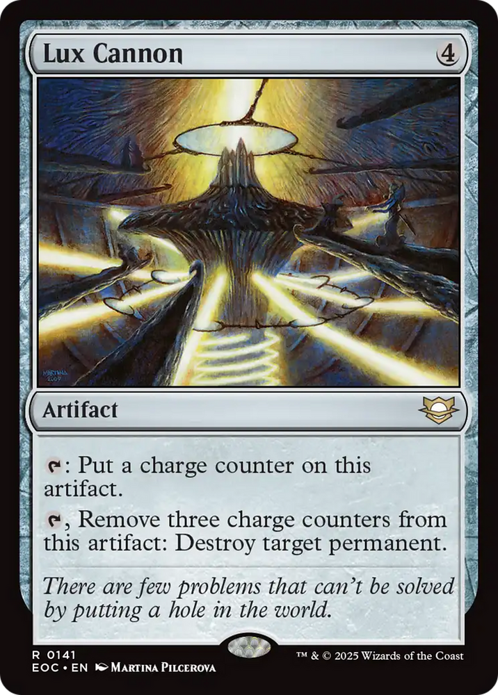 Lux Cannon [Edge of Eternities Commander] Magic: The Gathering
