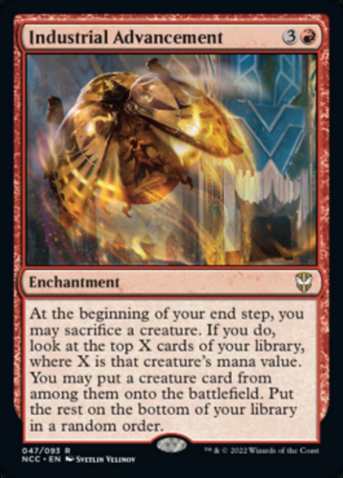 Industrial Advancement [Streets of New Capenna Commander] Magic: The Gathering