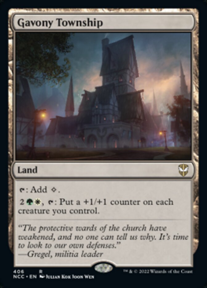 Gavony Township [Streets of New Capenna Commander] Magic: The Gathering