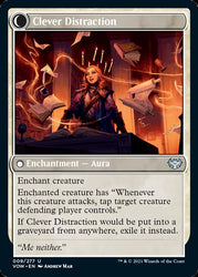 Distracting Geist // Clever Distraction [Innistrad: Crimson Vow] Magic: The Gathering