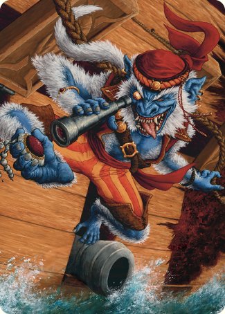 Treasure Nabber Art Card [Commander Masters Art Series] Magic: The Gathering