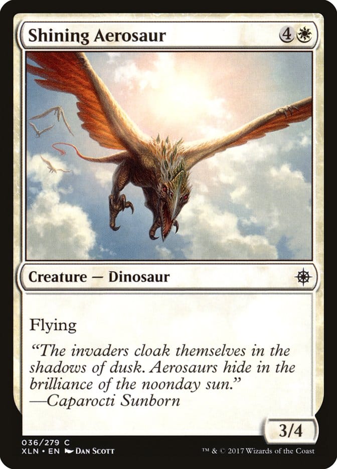 Shining Aerosaur [Ixalan] Magic: The Gathering