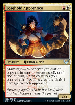 Lorehold Apprentice [Strixhaven: School of Mages] Magic: The Gathering