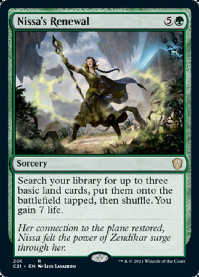 Nissa's Renewal [Commander 2021] Magic: The Gathering
