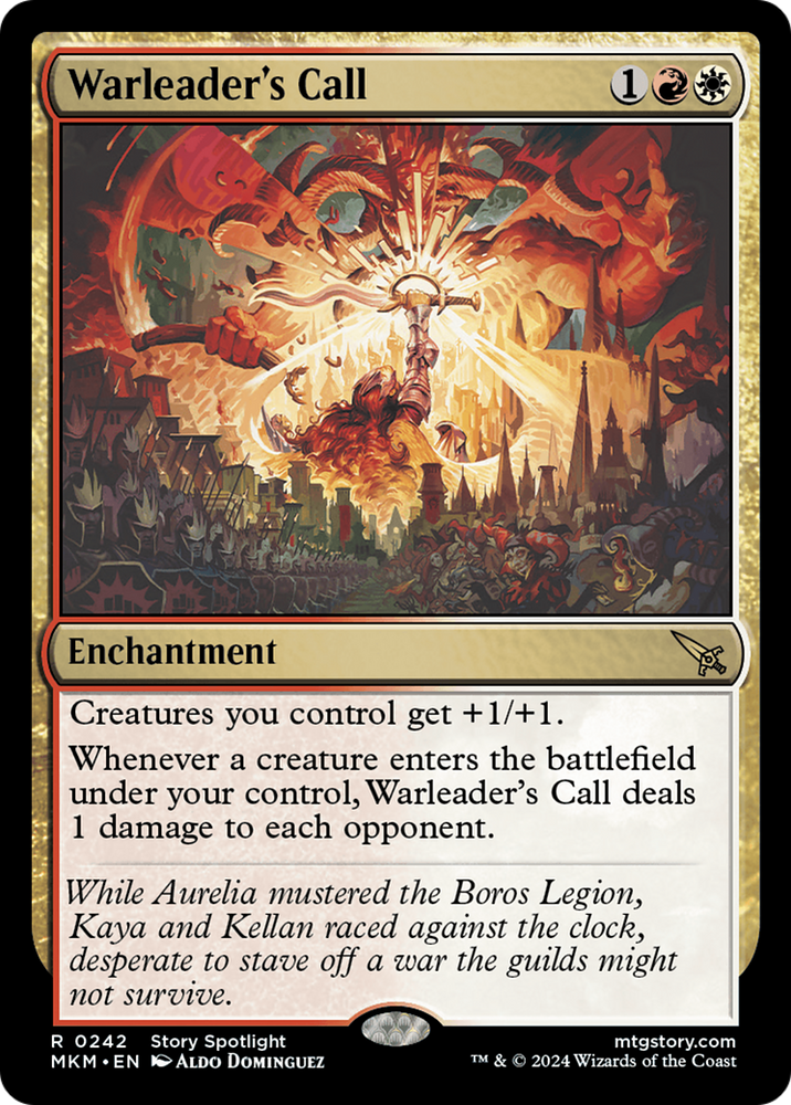 Warleader's Call [Murders at Karlov Manor] Magic: The Gathering