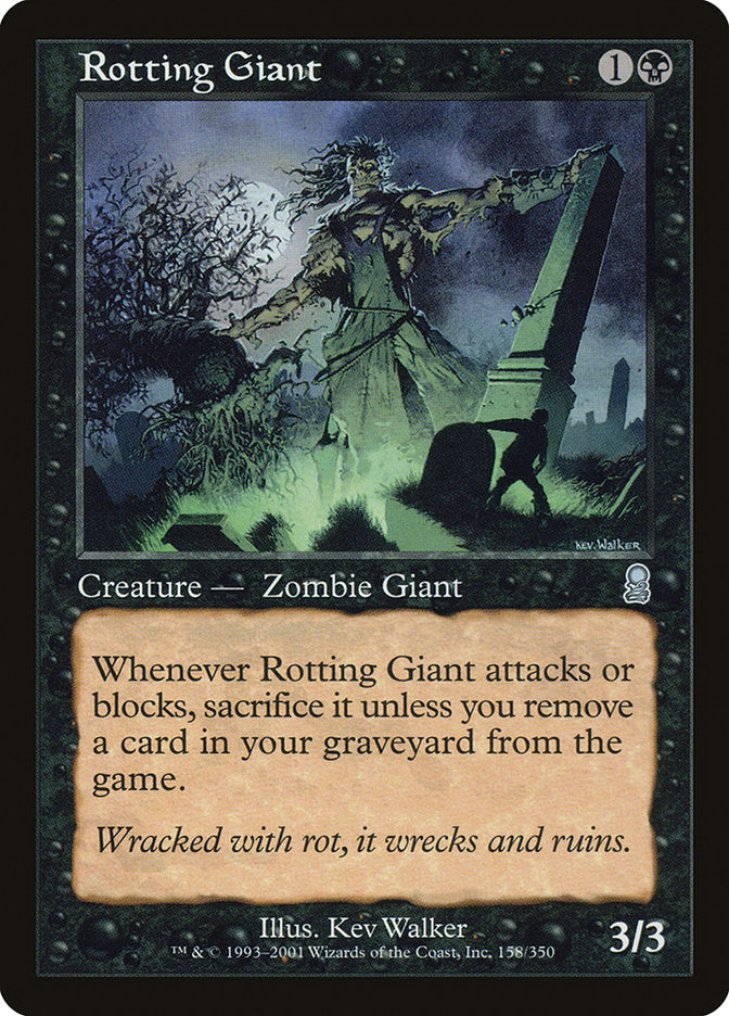 Rotting Giant [Odyssey] Magic: The Gathering