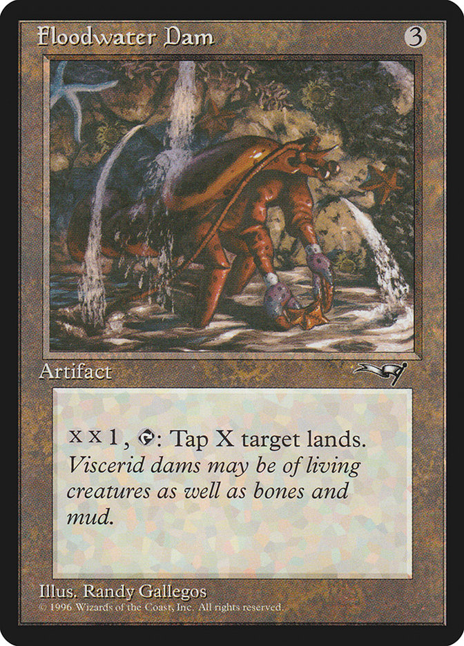 Floodwater Dam [Alliances] Magic: The Gathering