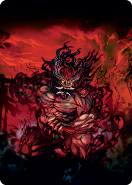 Vessel of the All-Consuming Art Card [Kamigawa: Neon Dynasty Art Series] Magic: The Gathering