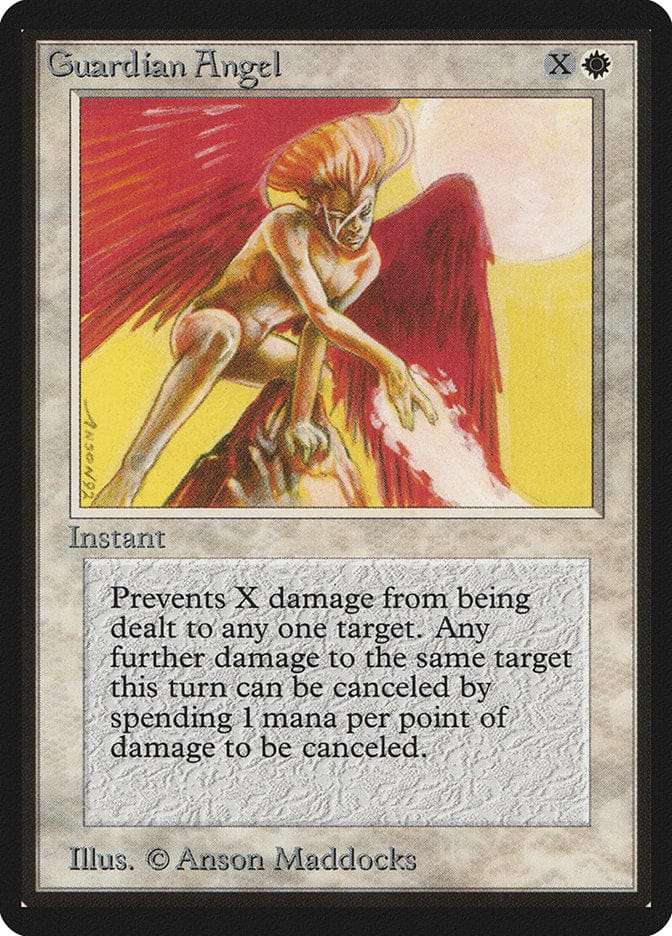 Guardian Angel [Beta Edition] Magic: The Gathering