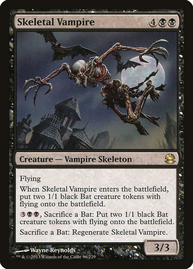 Skeletal Vampire [Modern Masters] Magic: The Gathering