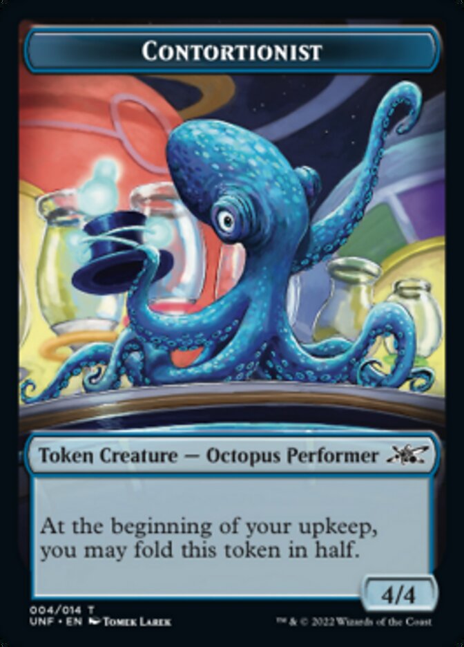 Contortionist Double-Sided Token [Unfinity Tokens] Magic: The Gathering
