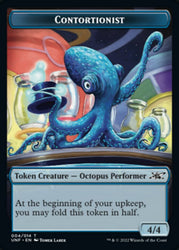 Contortionist Double-Sided Token [Unfinity Tokens] Magic: The Gathering
