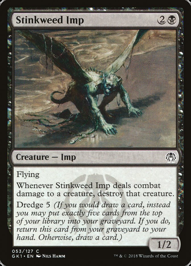 Stinkweed Imp [Guilds of Ravnica Guild Kit] Magic: The Gathering