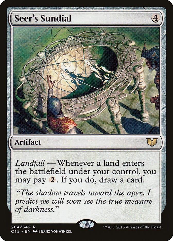 Seer's Sundial [Commander 2015] Magic: The Gathering