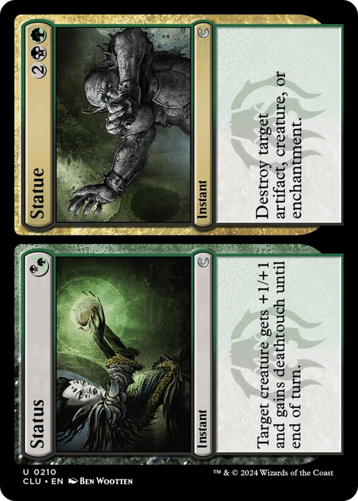 Status // Statue [Ravnica: Clue Edition] Magic: The Gathering
