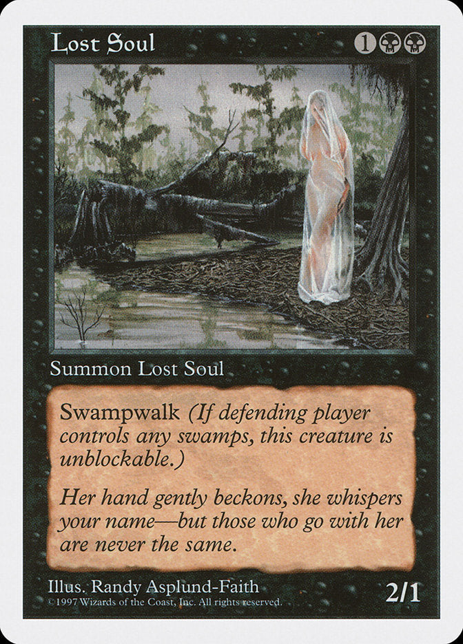 Lost Soul [Fifth Edition] Magic: The Gathering
