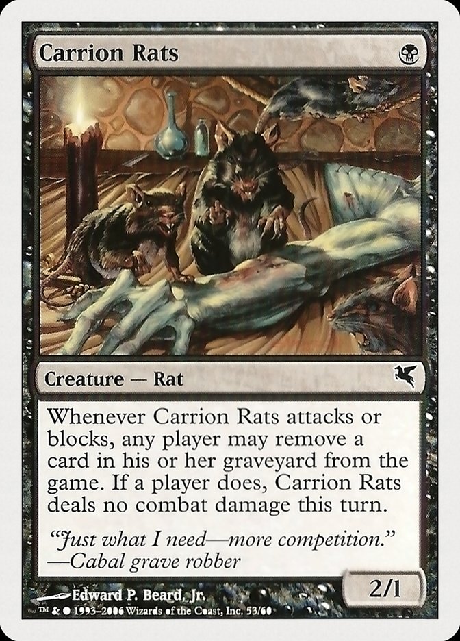 Carrion Rats (53) [Hachette UK] Magic: The Gathering