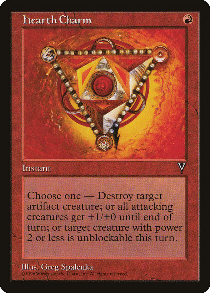 Hearth Charm [Visions] Magic: The Gathering