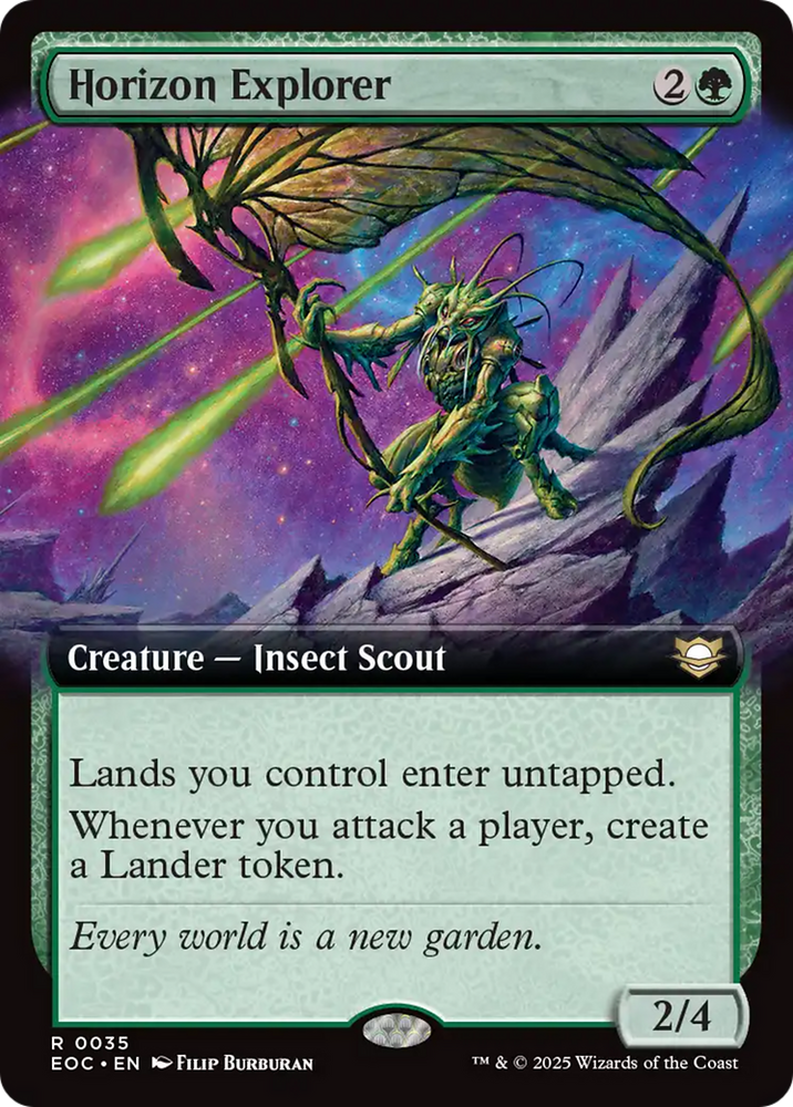 Horizon Explorer (Extended Art) [Edge of Eternities Commander] Magic: The Gathering