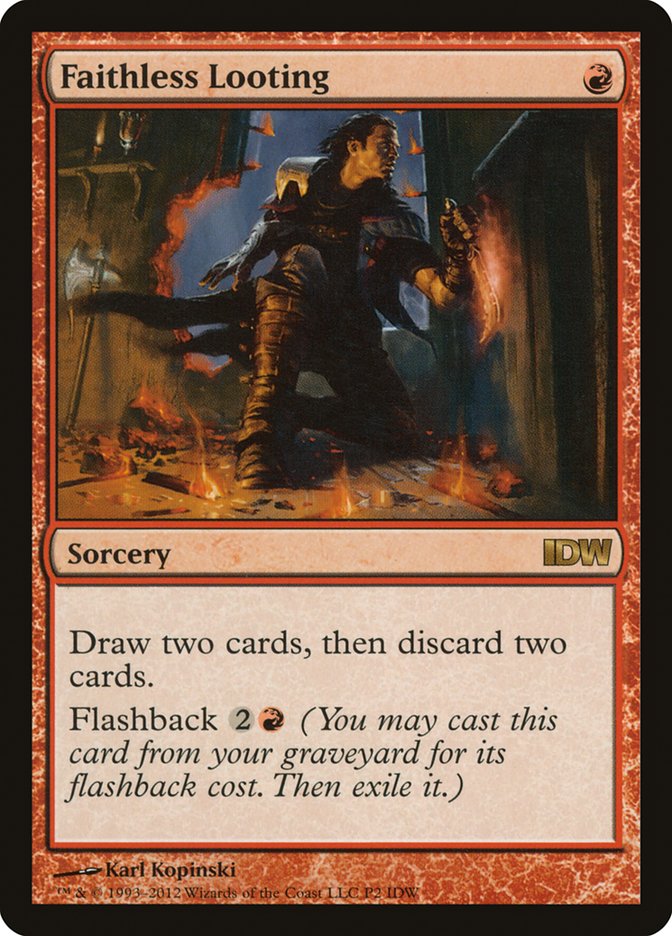 Faithless Looting [IDW Comics 2012] Magic: The Gathering
