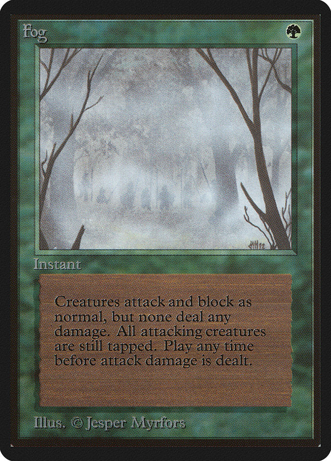 Fog [Beta Edition] Magic: The Gathering