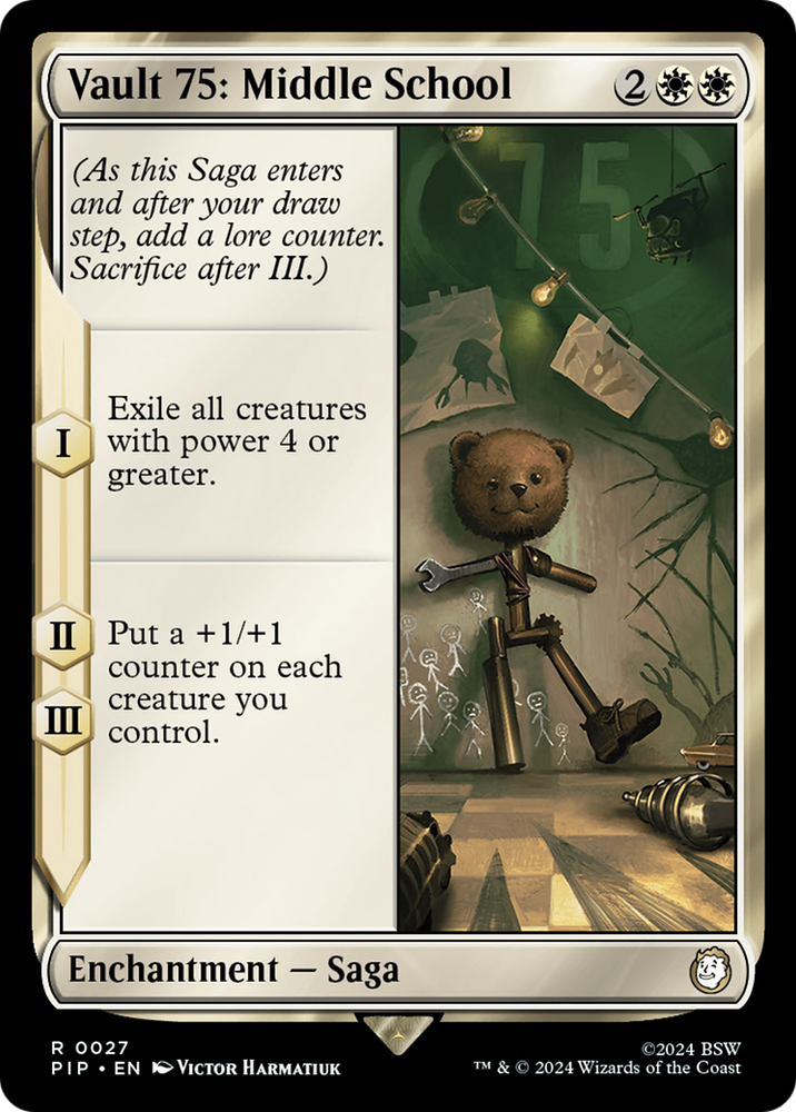 Vault 75: Middle School [Fallout] Magic: The Gathering