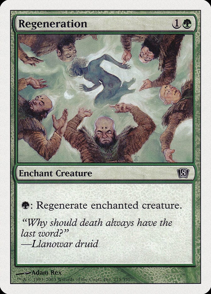 Regeneration [Eighth Edition] Magic: The Gathering