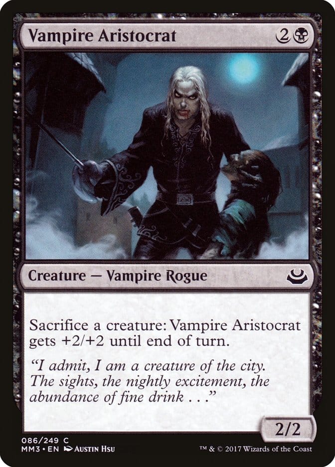 Vampire Aristocrat [Modern Masters 2017] Magic: The Gathering
