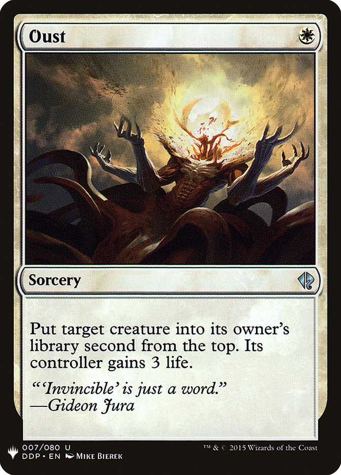 Oust [Mystery Booster] Magic: The Gathering
