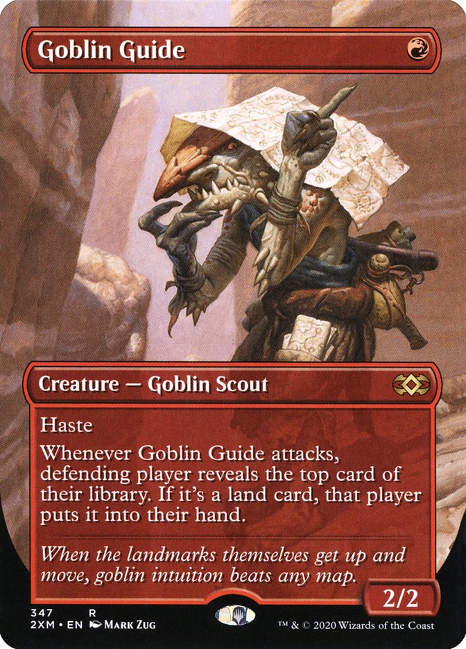 Goblin Guide (Toppers) [Double Masters] Magic: The Gathering