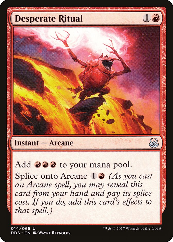 Desperate Ritual [Duel Decks: Mind vs. Might] Magic: The Gathering