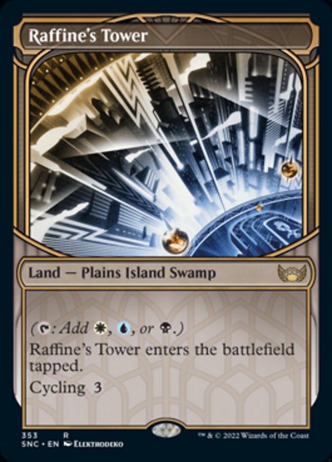 Raffine's Tower (Showcase Skyscraper) [Streets of New Capenna] Magic: The Gathering