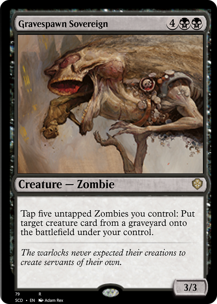 Gravespawn Sovereign [Starter Commander Decks] Magic: The Gathering
