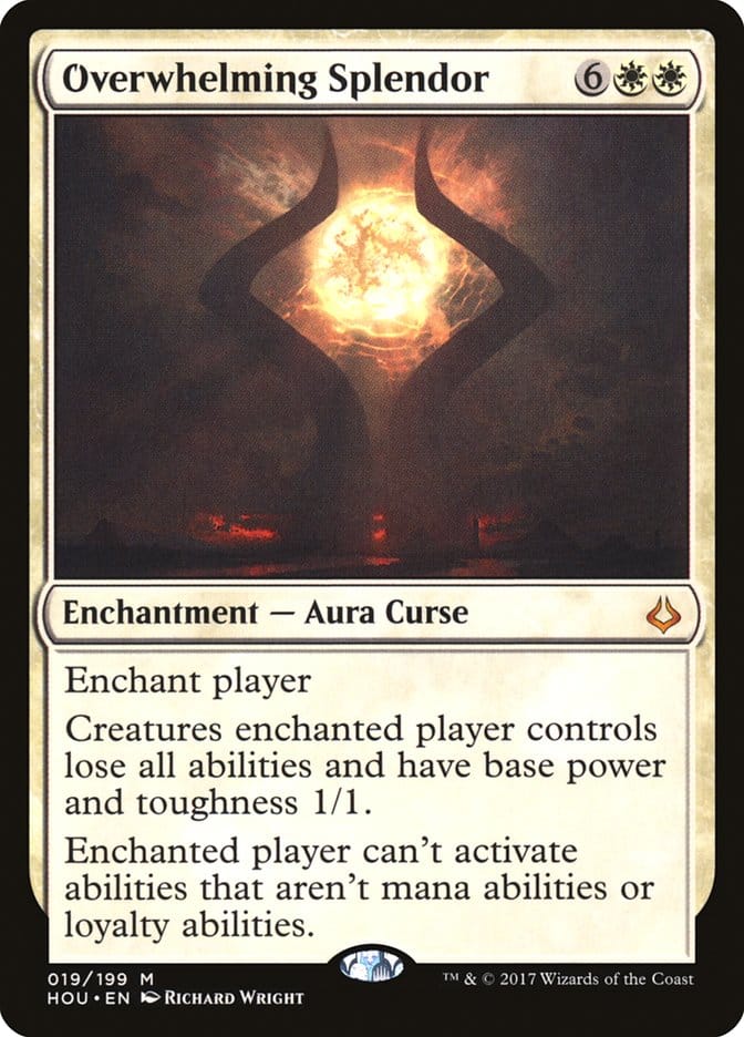 Overwhelming Splendor [Hour of Devastation] Magic: The Gathering