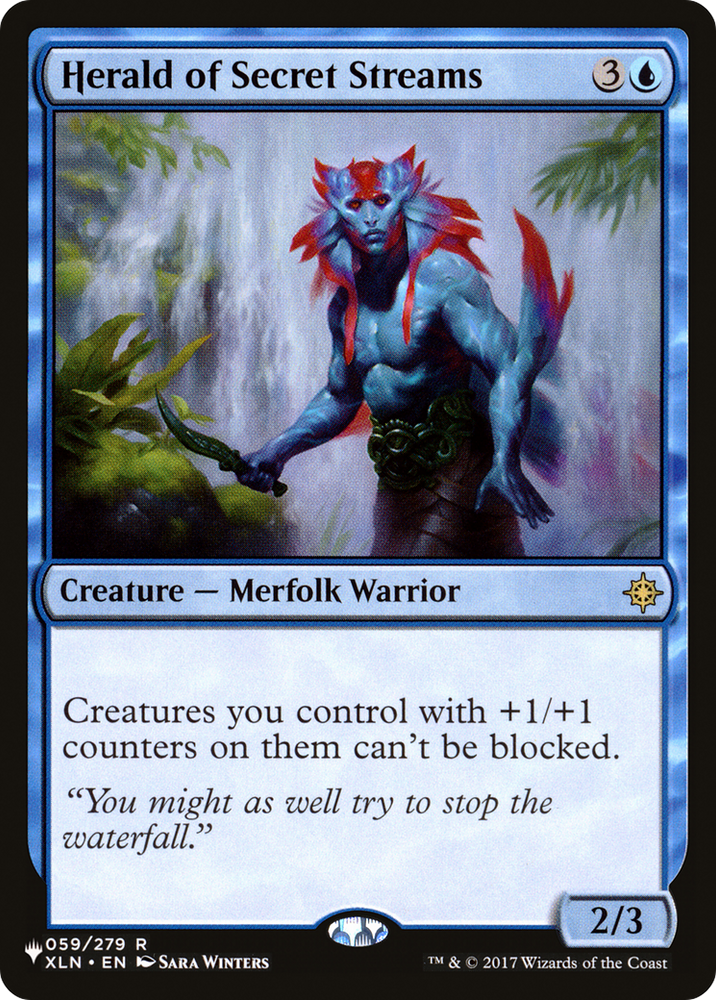 Herald of Secret Streams [The List] Magic: The Gathering