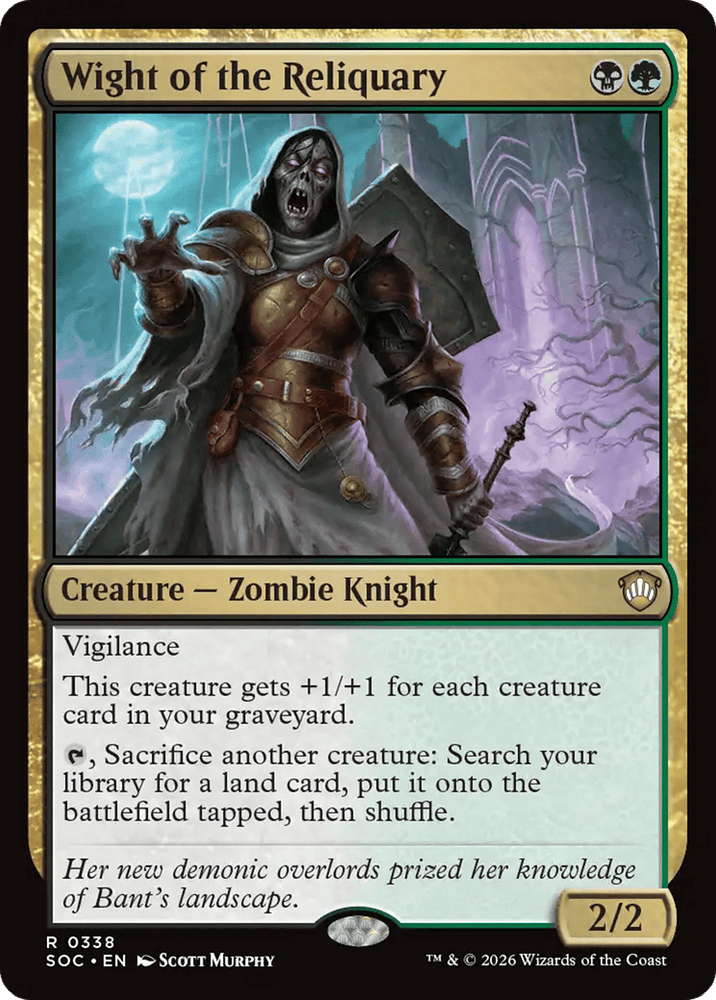 Wight of the Reliquary [Secrets of Strixhaven Commander]